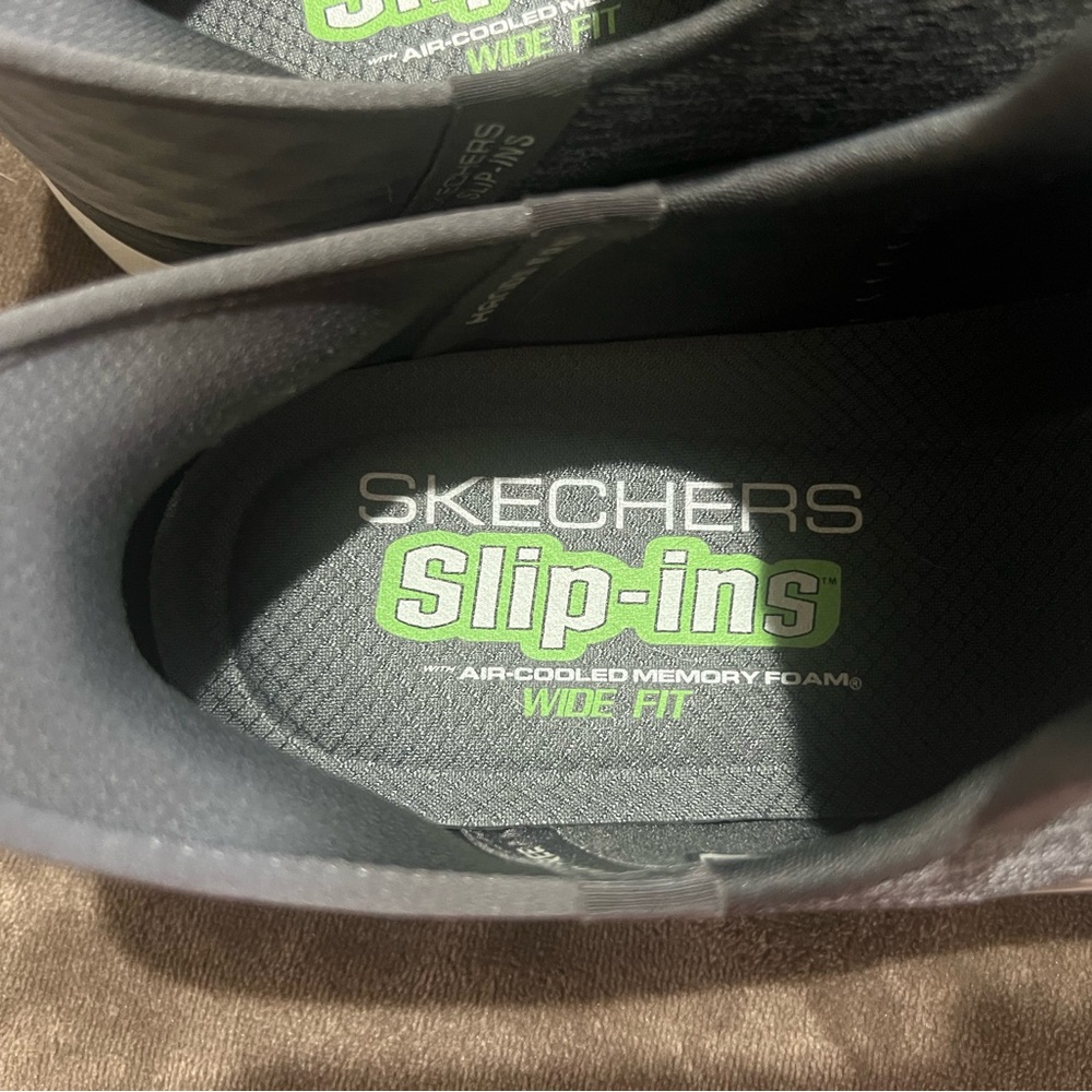 Skechers Men's Dark Gray Athletic Sneakers - Picture 2 of 6